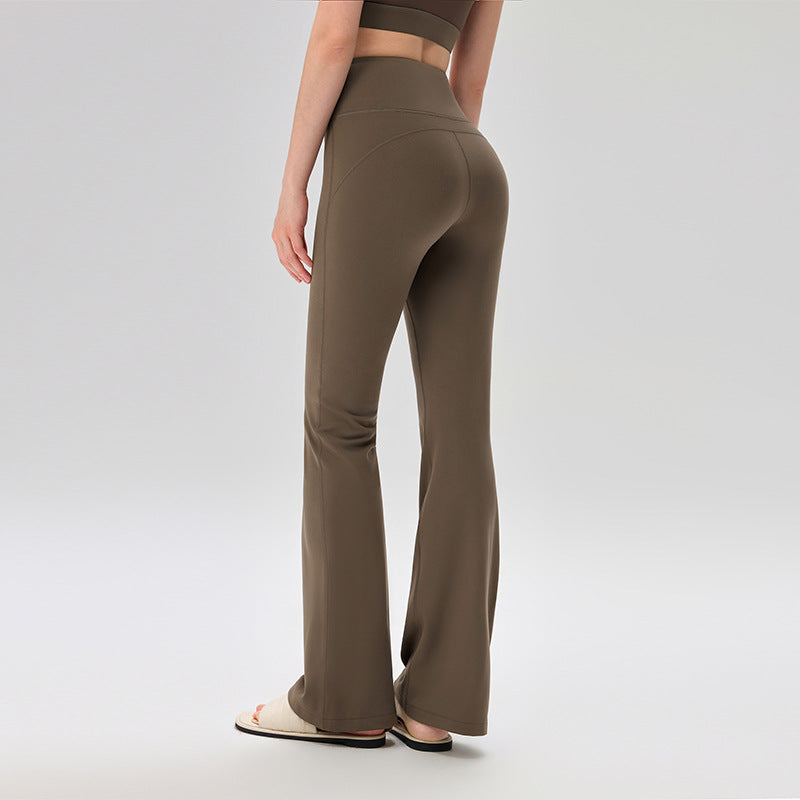 Yoga bell-bottom pants