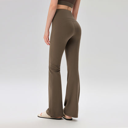 Yoga bell-bottom pants