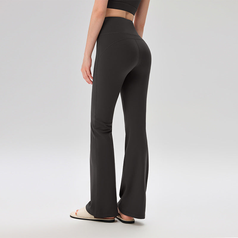 Yoga bell-bottom pants