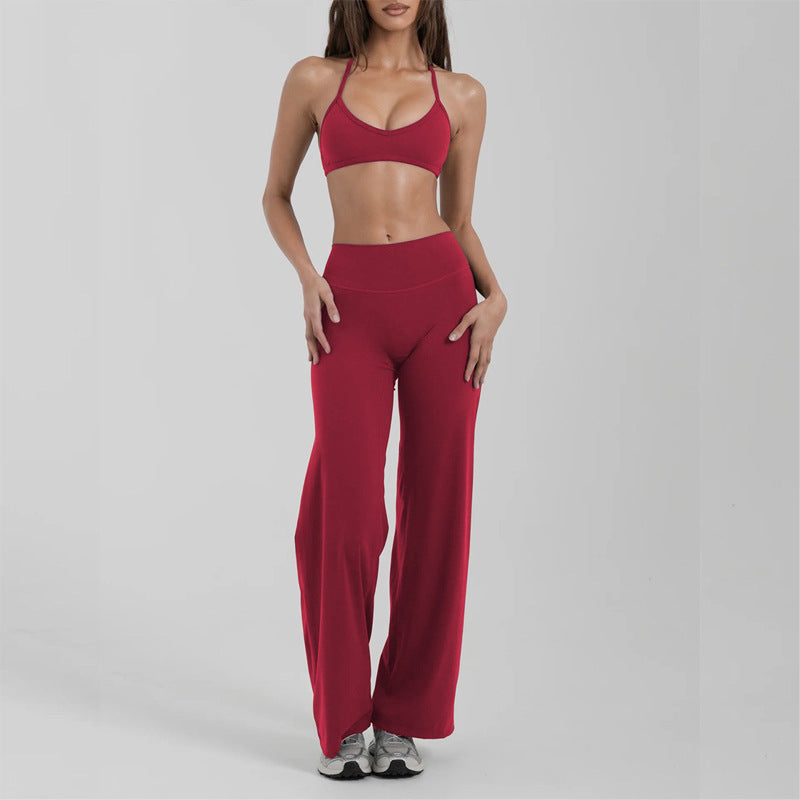 Yoga Fitness Set with Chest Support