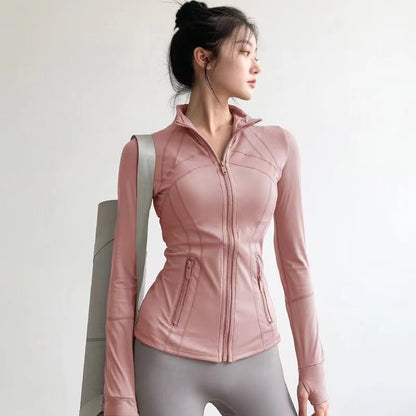 Yoga Jacket Sports Coat for Women,