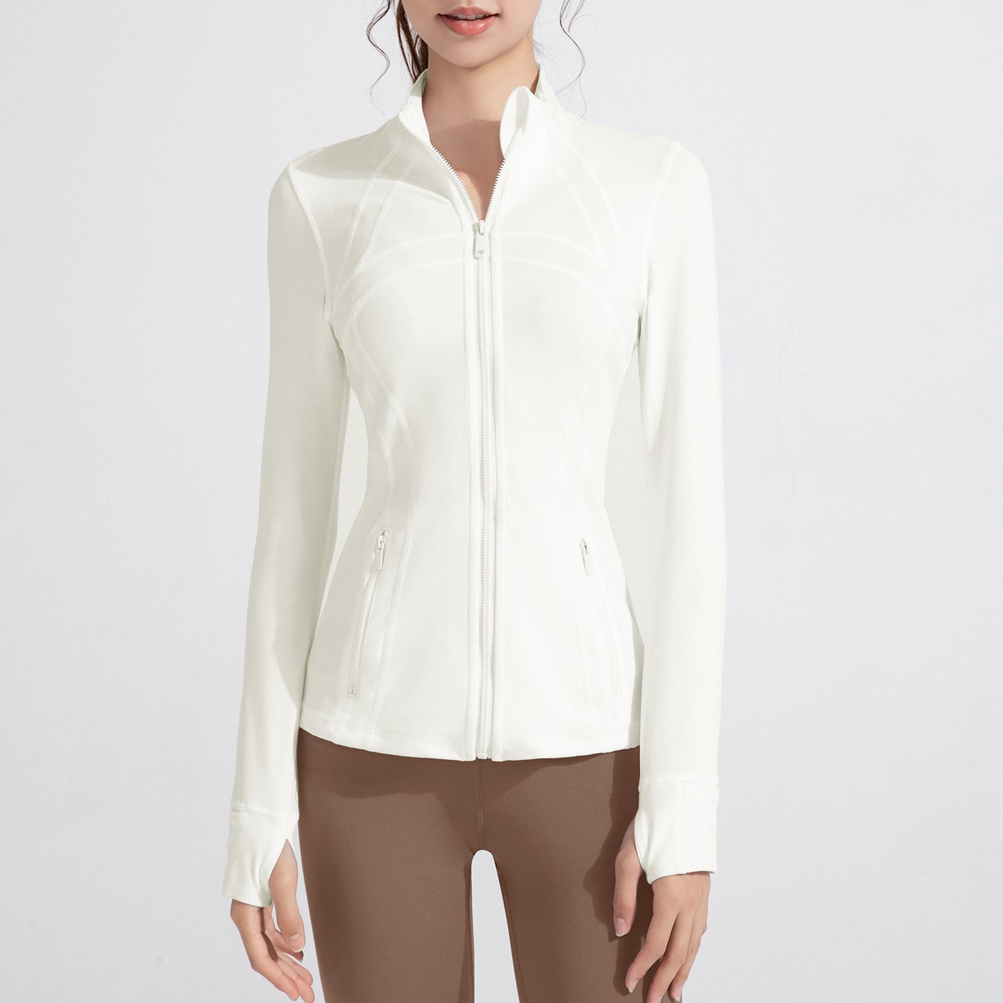 Yoga Jacket with Zipper