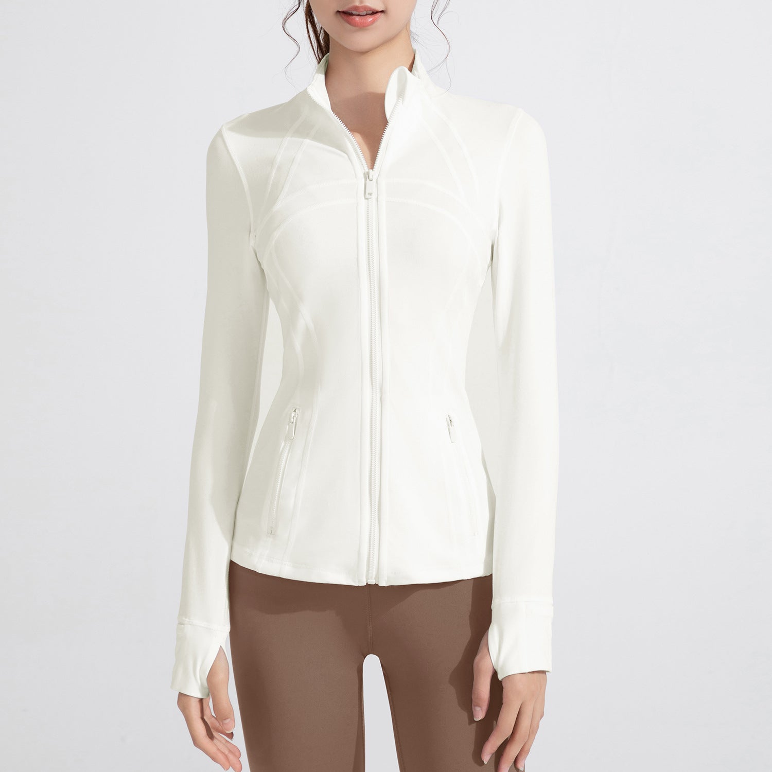 Yoga Jacket with Zipper