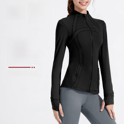 Yoga Jacket with Zipper