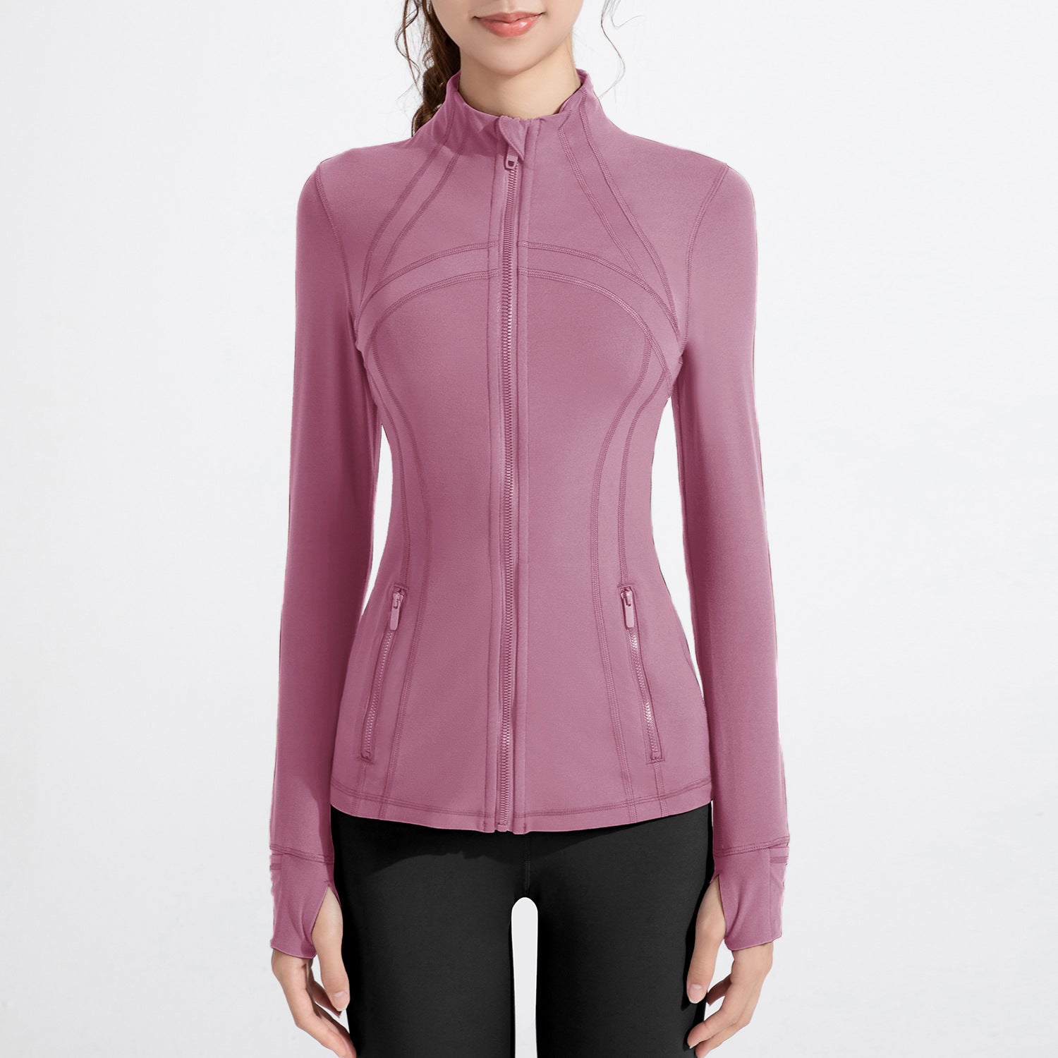 Yoga Jacket with Zipper