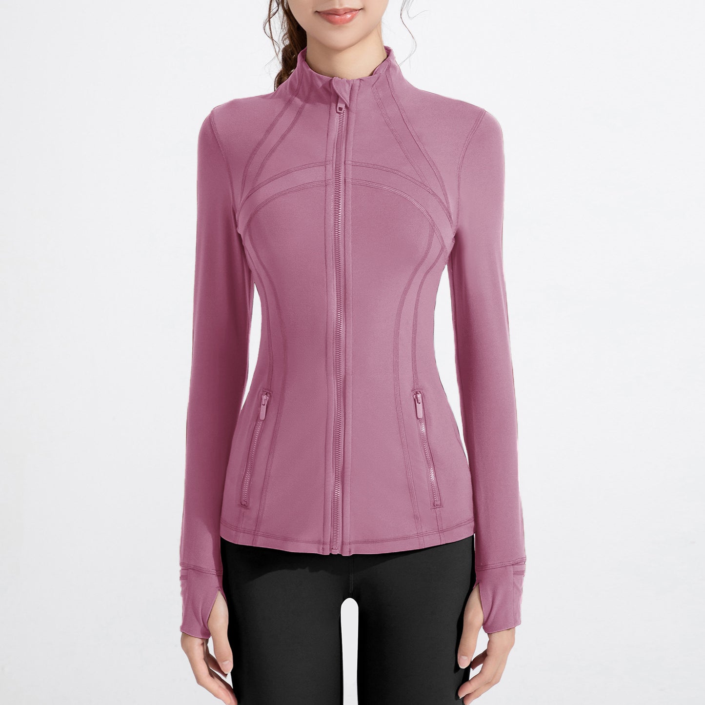 Yoga Jacket with Zipper
