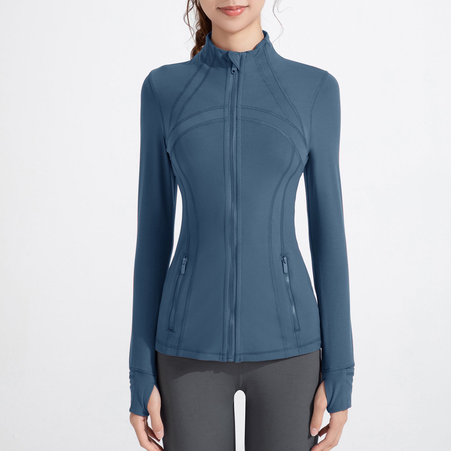 Yoga Jacket with Zipper