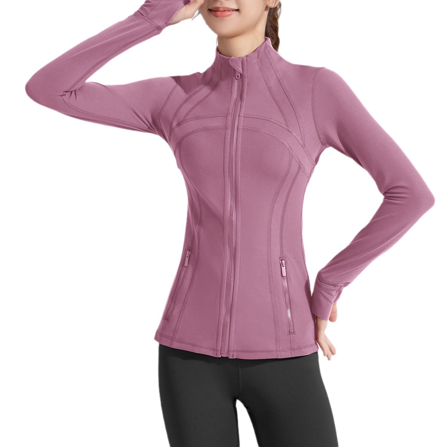 Yoga Jacket with Zipper