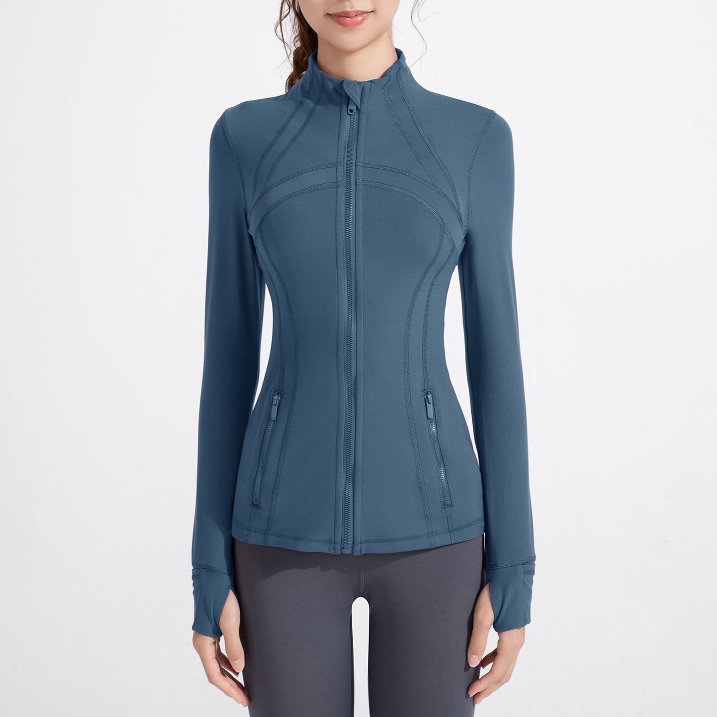 Yoga Jacket with Zipper