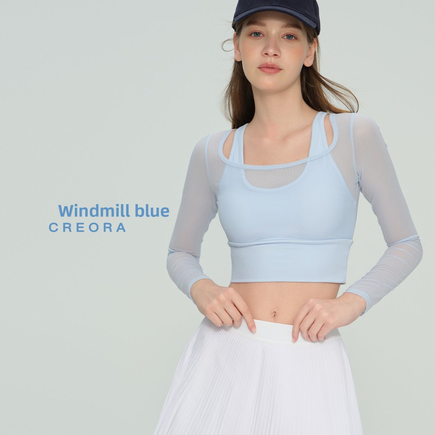 Yoga Long Sleeve Top with Built-in Bra