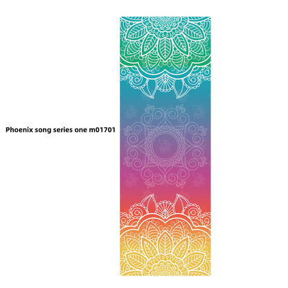 Yoga Mat Towel with Anti-Slip and Sweat Absorption