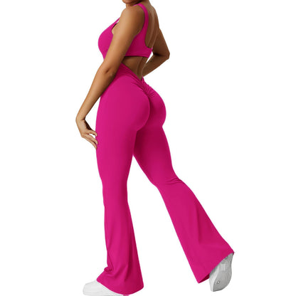 Yoga Seamless U-Back Training Bodysuit