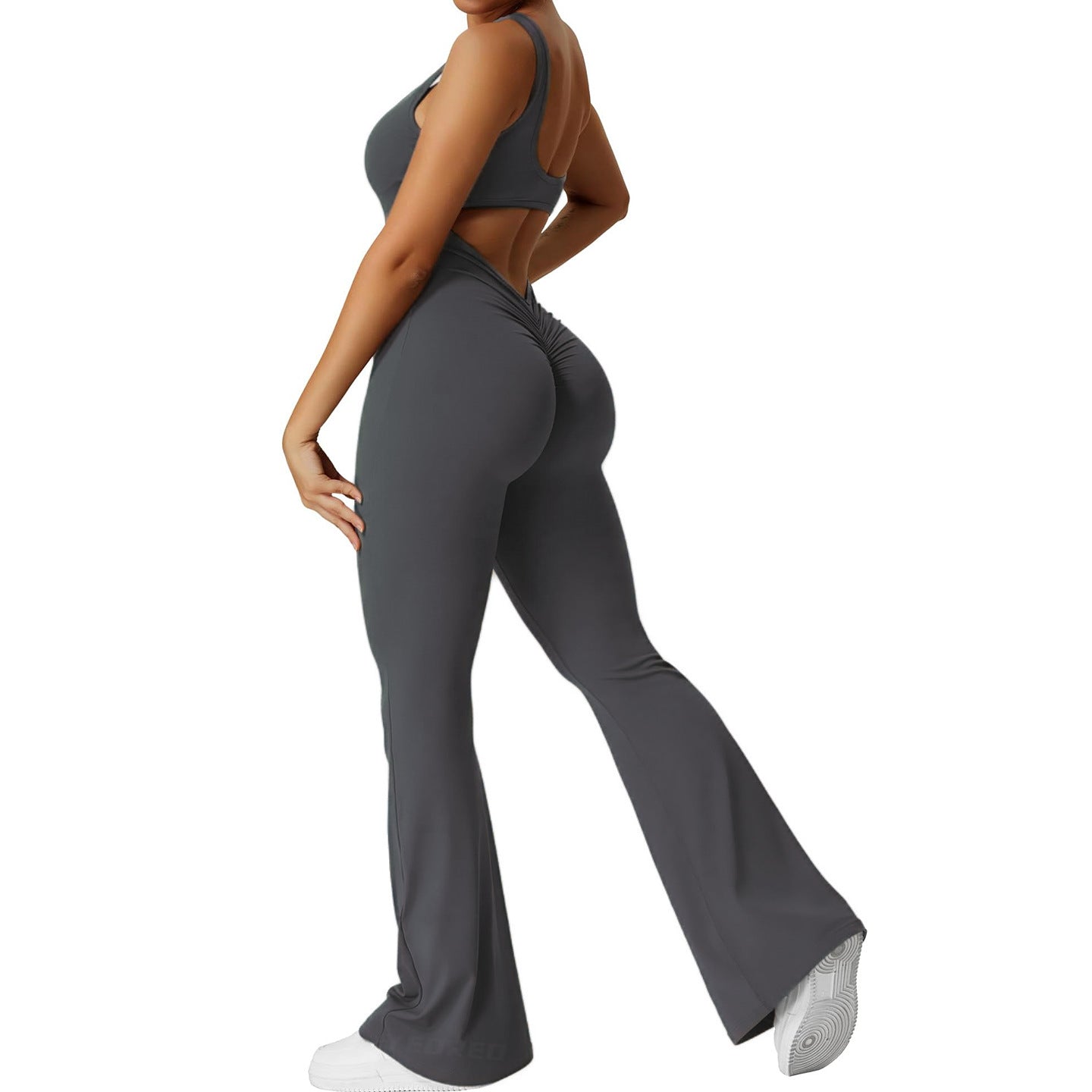Yoga Seamless U-Back Training Bodysuit
