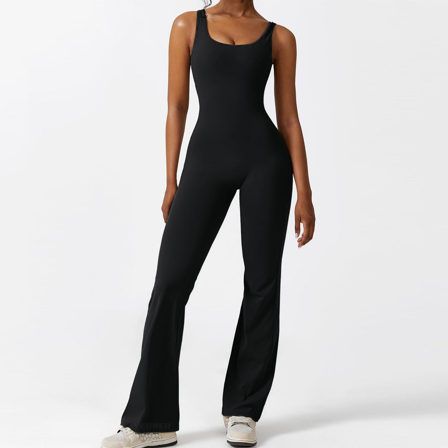 Yoga Seamless U-Back Training Bodysuit