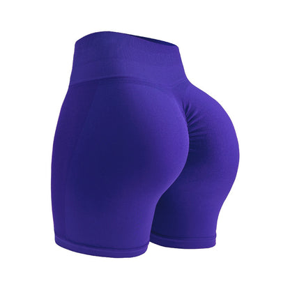yoga shorts Peach Hip lifting tight seamless fitness shorts