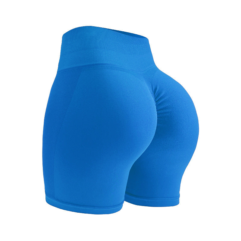 yoga shorts Peach Hip lifting tight seamless fitness shorts