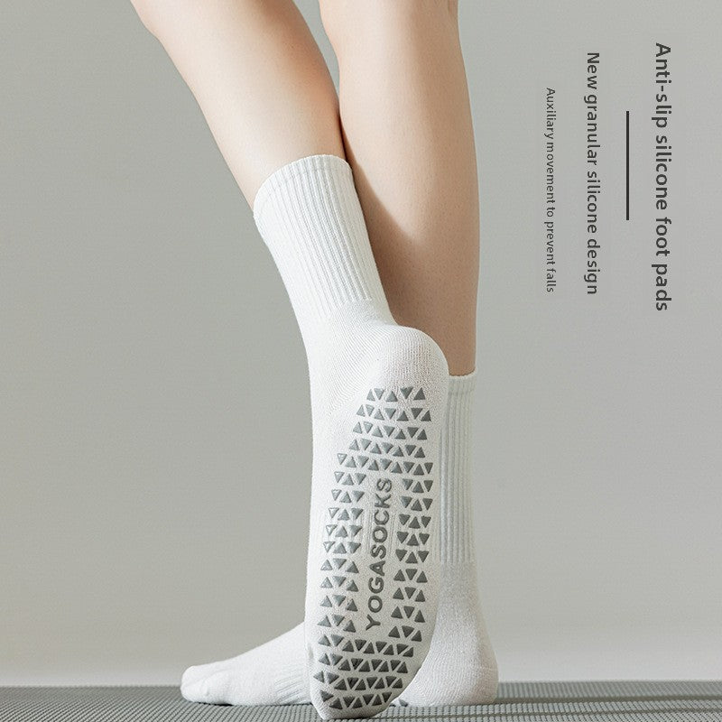 Yoga Socks Anti-Slip Five-Toe Cotton Fitness Socks