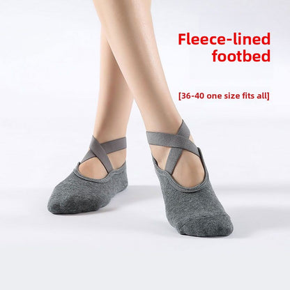 Yoga Socks Anti-Slip Five-Toe Cotton Fitness Socks