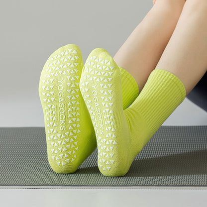 Yoga Socks Anti-Slip Five-Toe Cotton Fitness Socks