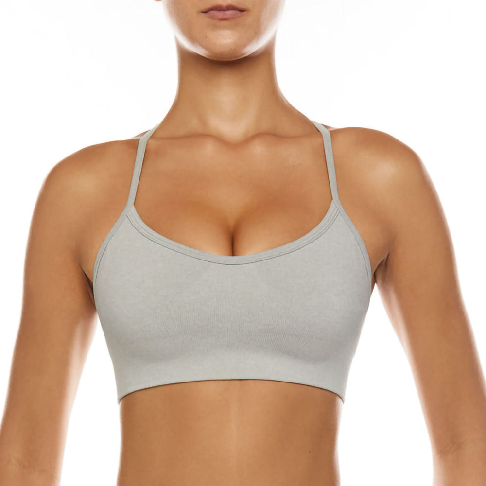 Yoga Sports Bra and High Waist Fitness Pants Set