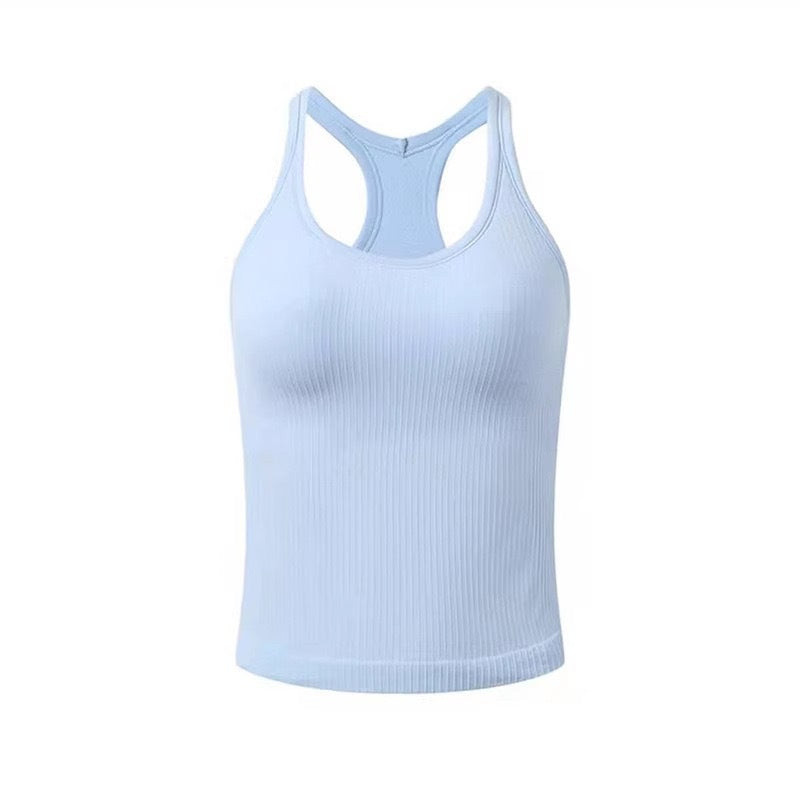 Yoga sports vest for women to wear outside