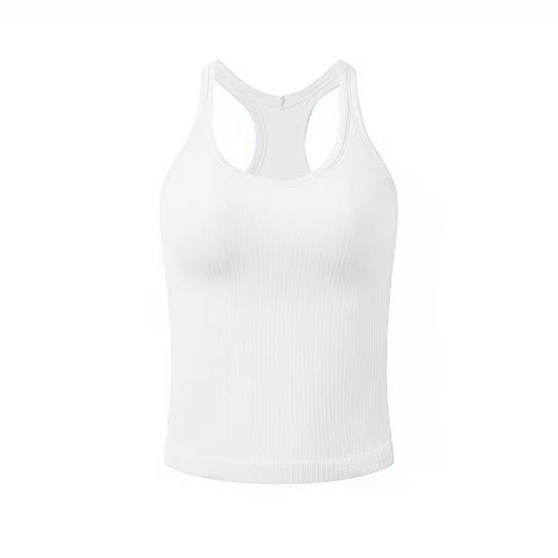 Yoga sports vest for women to wear outside