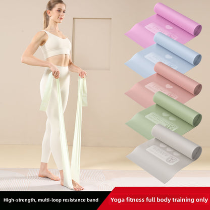 Yoga Stretch Resistance Band for Home Fitness Training