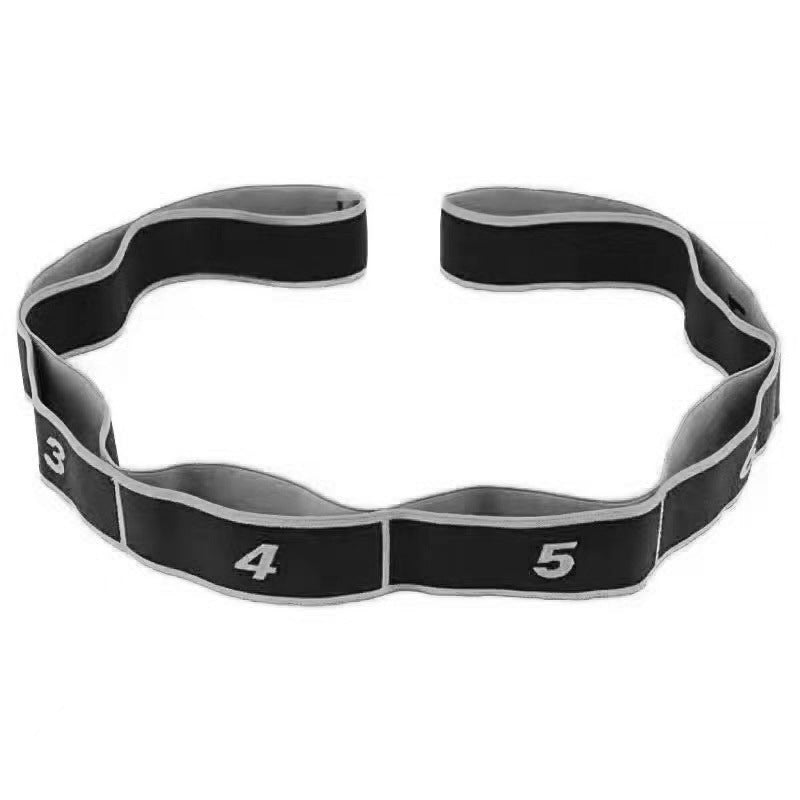 Yoga stretching band digital segmentation