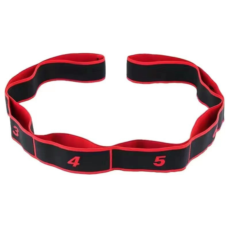 Yoga stretching band digital segmentation