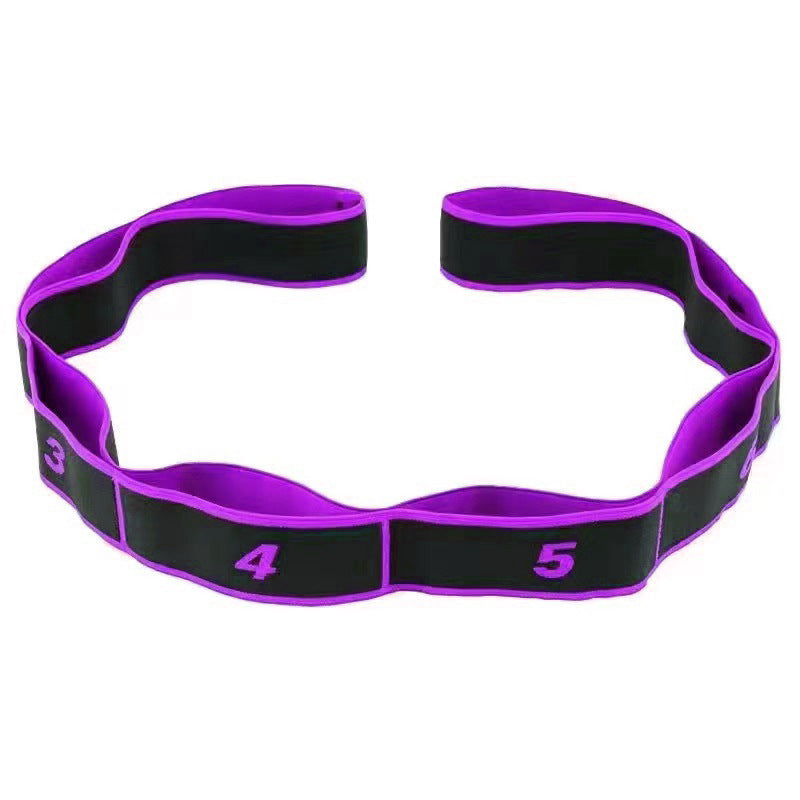 Yoga stretching band digital segmentation