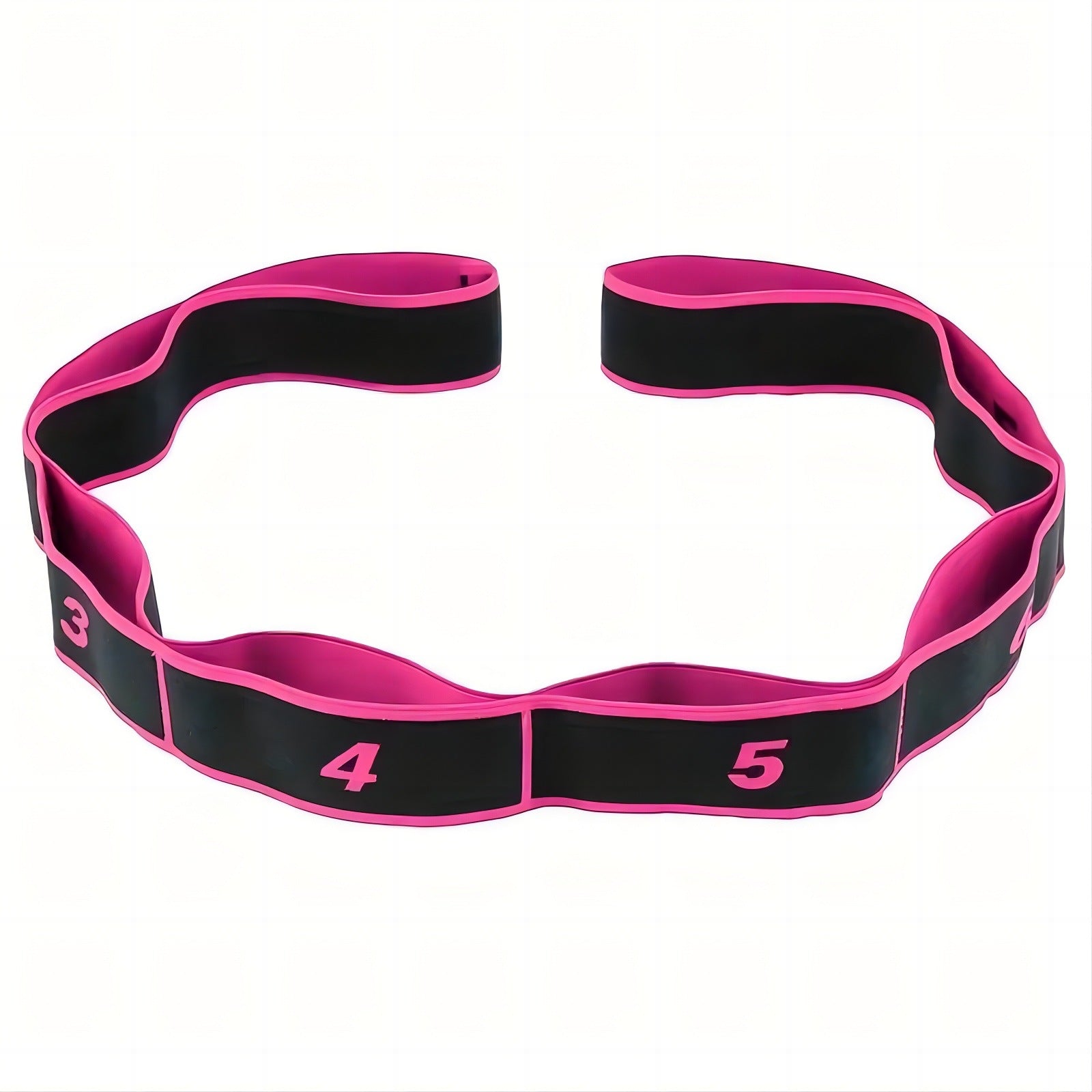 Yoga stretching band digital segmentation