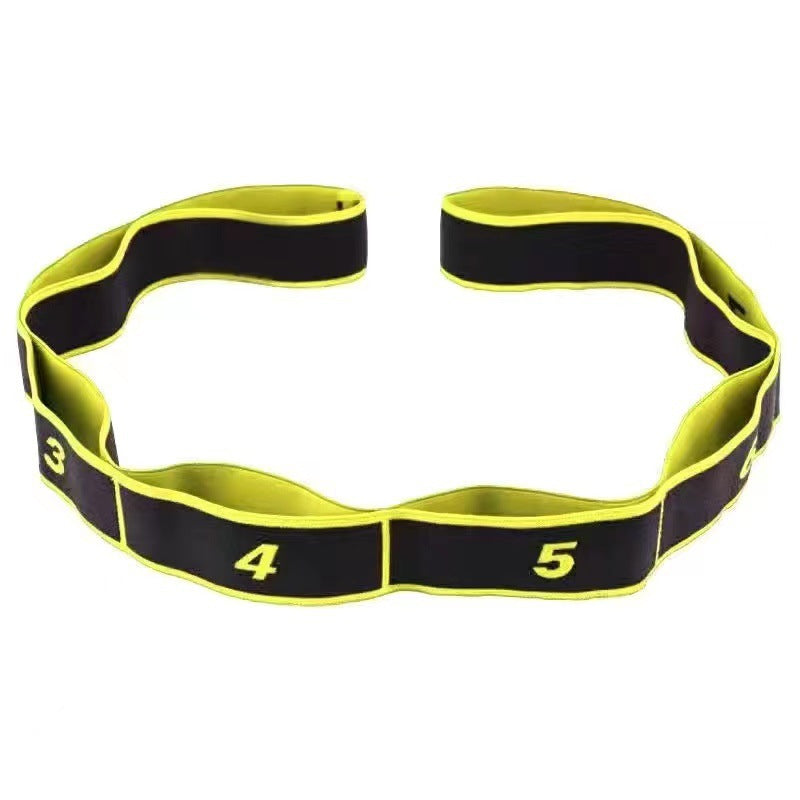 Yoga stretching band digital segmentation