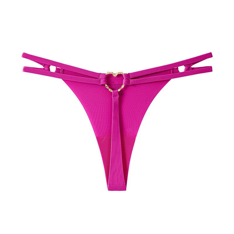 Yoga-style women's sporty satin underwear