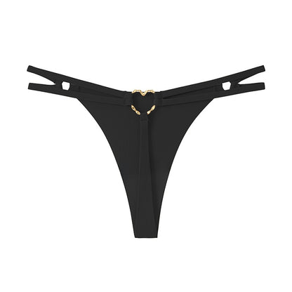 Yoga-style women's sporty satin underwear