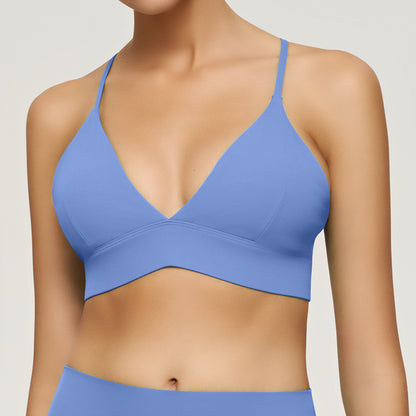 Yoga tank top with straps