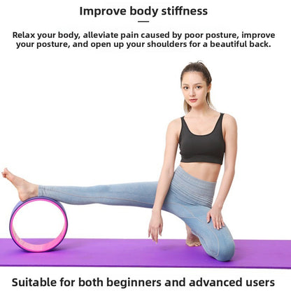 Yoga Wheel for Backbend and Flexibility Training