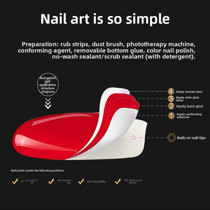 Yogurt White Nail Polish Gel in Multiple Shades