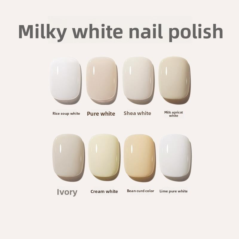 Yogurt White Nail Polish Gel in Multiple Shades