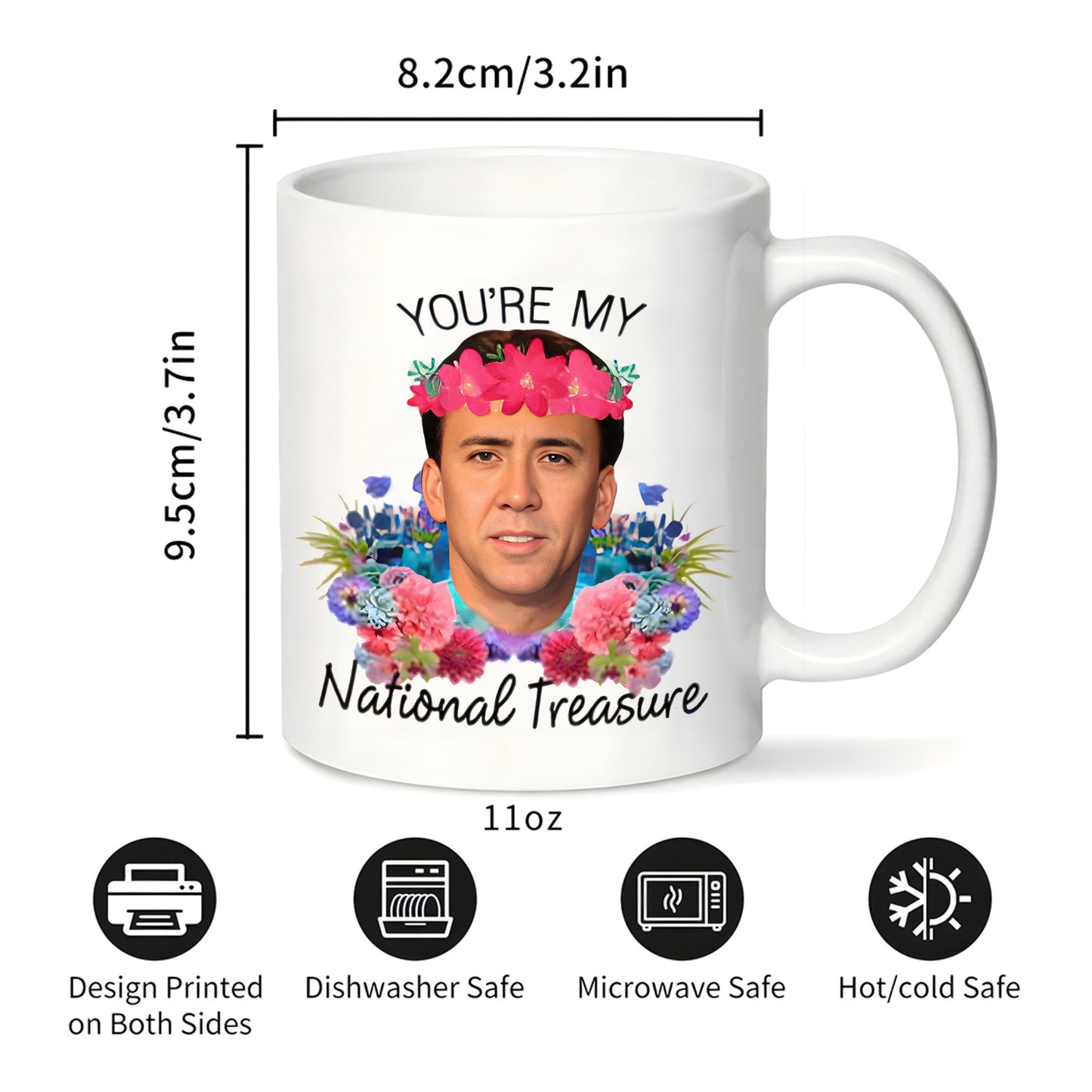 You're My National Treasure Ceramic Mug