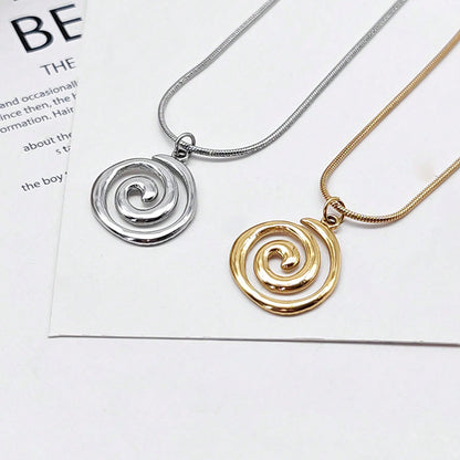Youda Sun Swirl Hip-Hop Retro Necklace