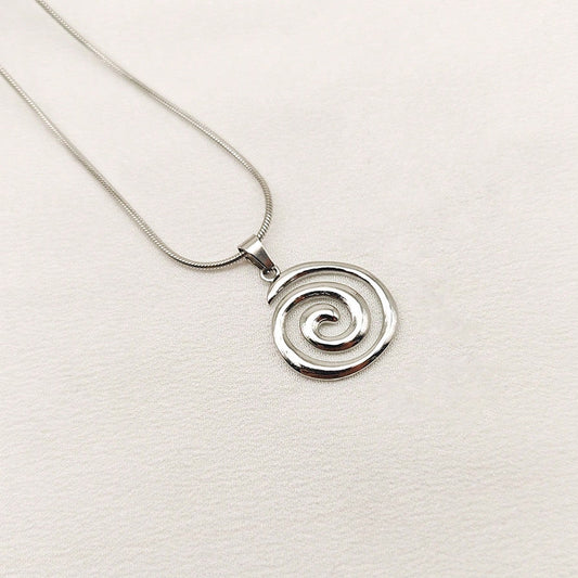 Youda Sun Swirl Hip-Hop Retro Necklace