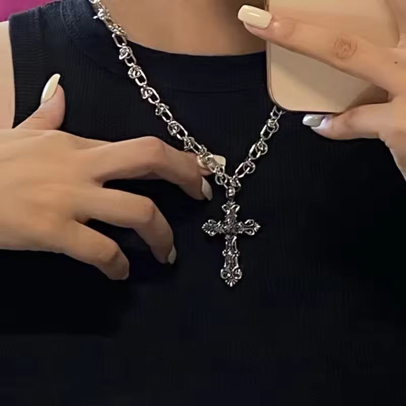 YSK Cross Necklace