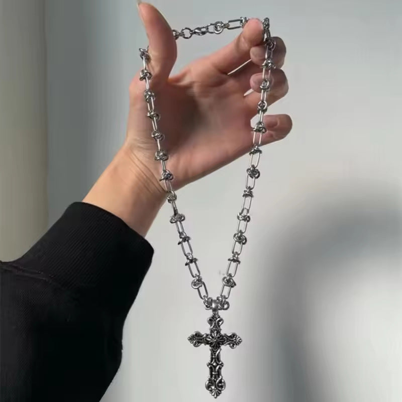 YSK Cross Necklace