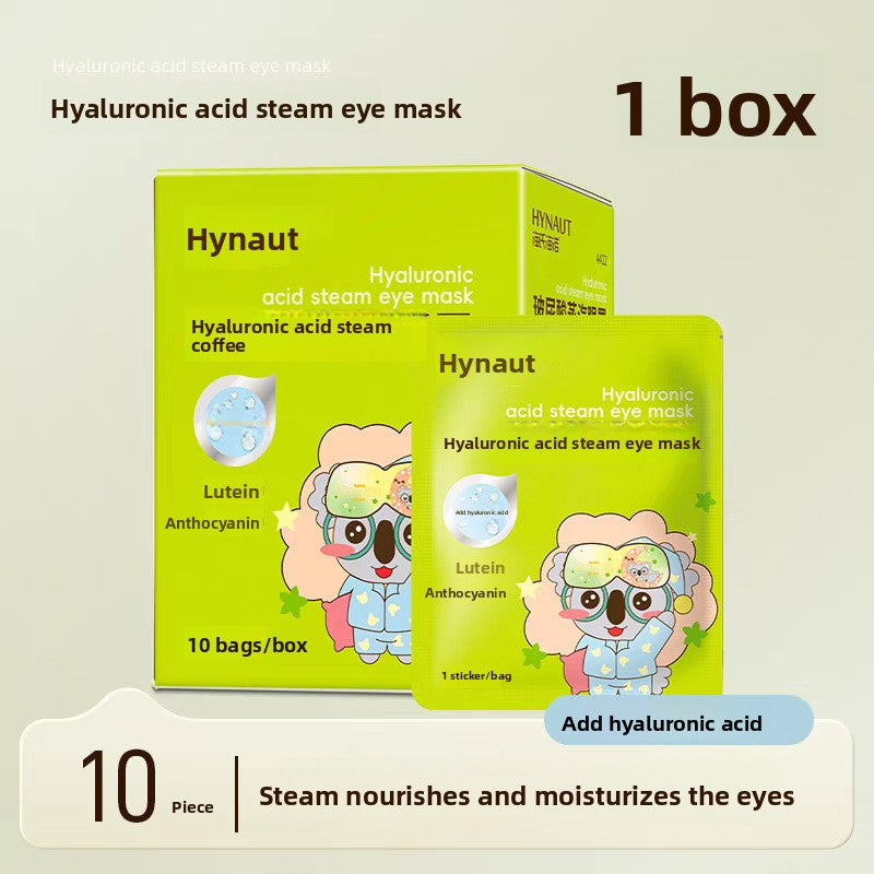 Zeaxanthin steam eye mask for hot compressing
