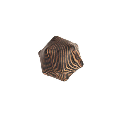 Zebra Wood Massage Ball