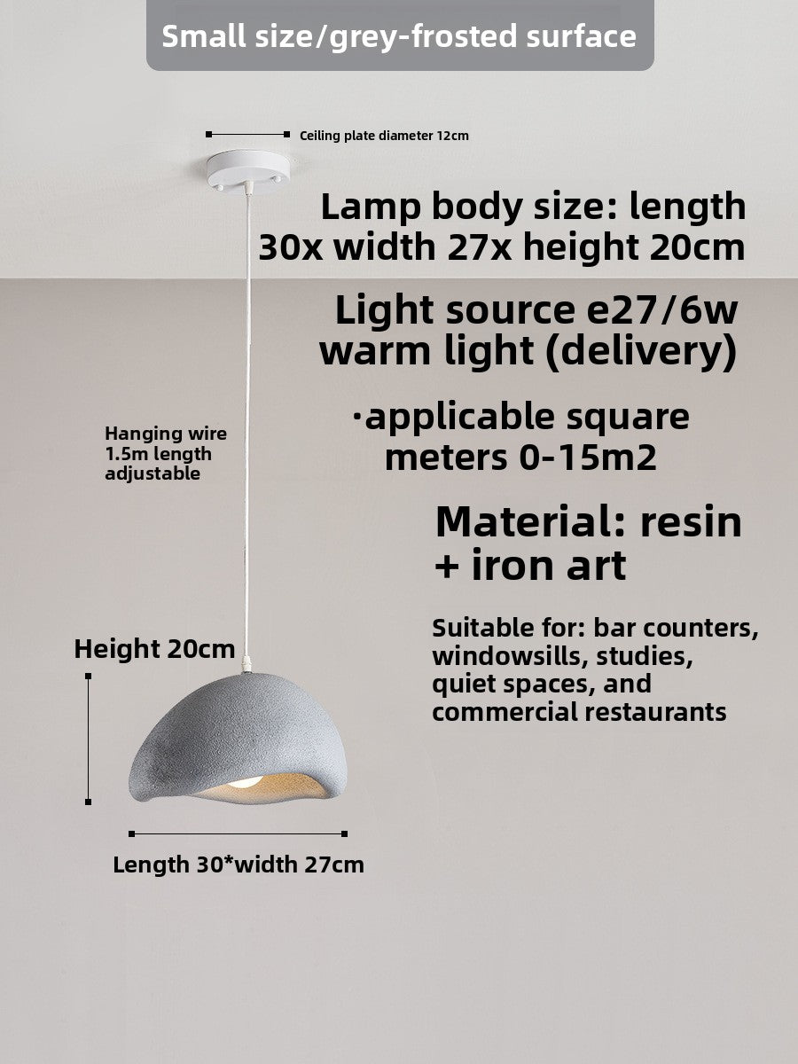 Zen-style pendant lamp