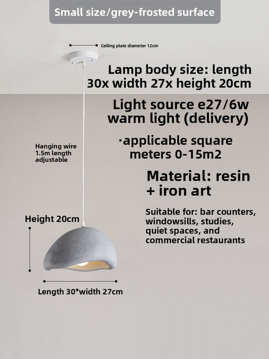 Zen-style pendant lamp