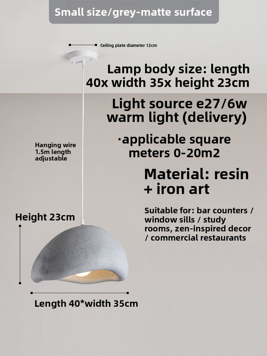 Zen-style pendant lamp