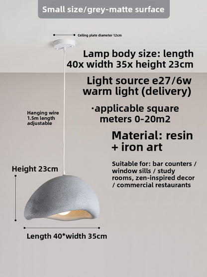 Zen-style pendant lamp