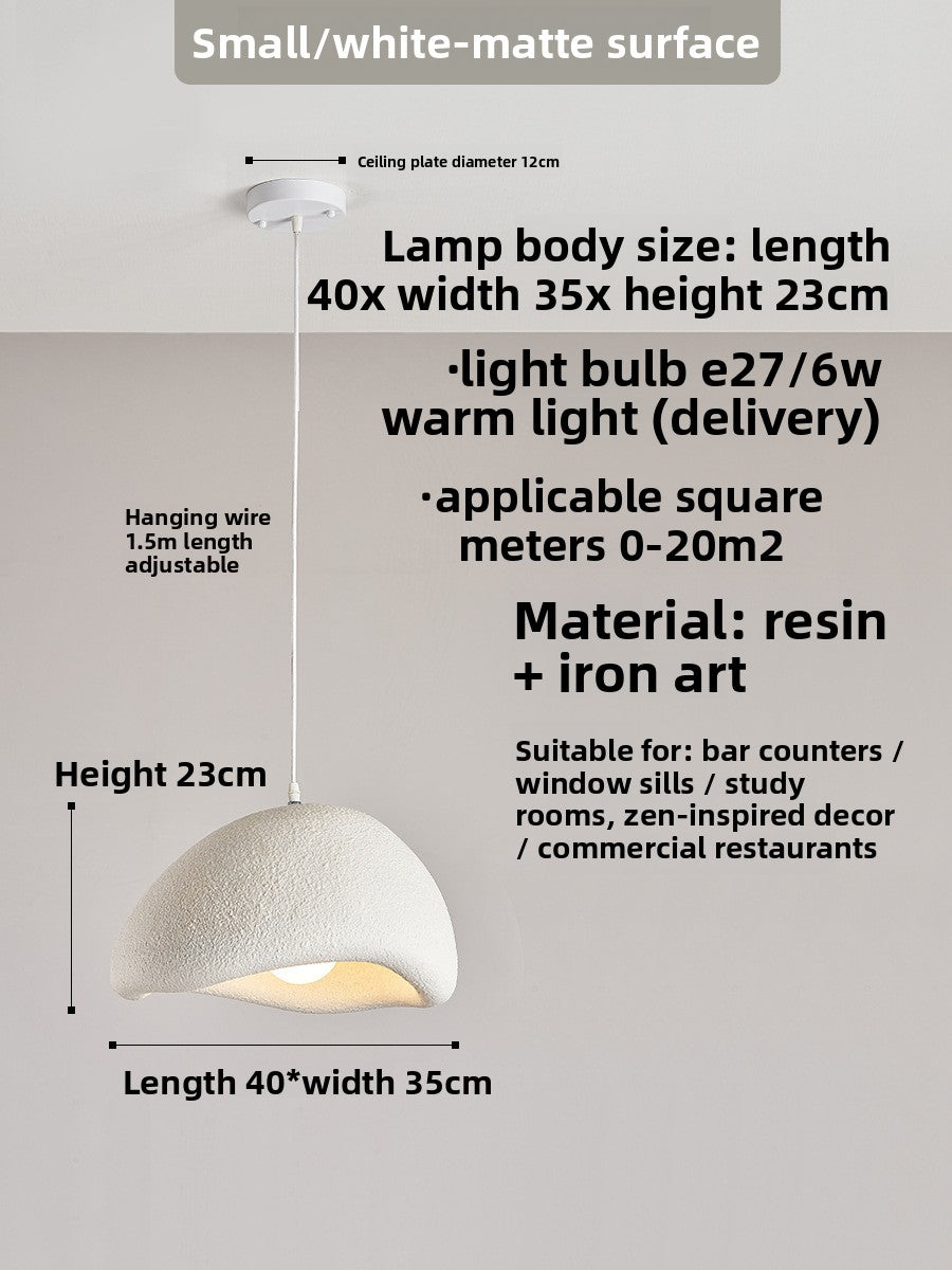 Zen-style pendant lamp